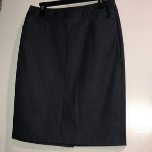 Brand New. Barely used. Fitted Jean Skirt